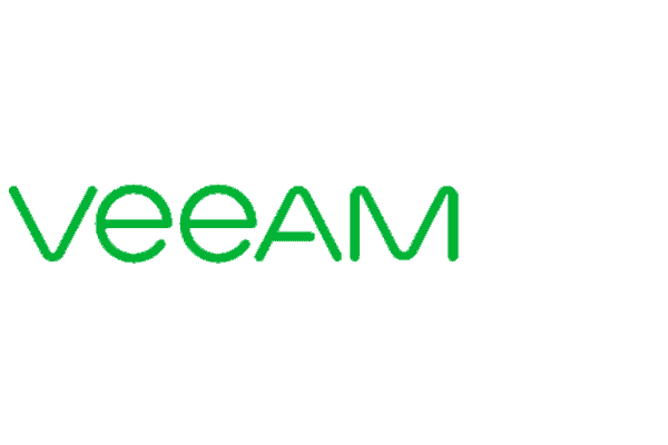 Logo of the backup software "veeam" that is compatible with BACKUP EAGLE® for Backup Reporting.