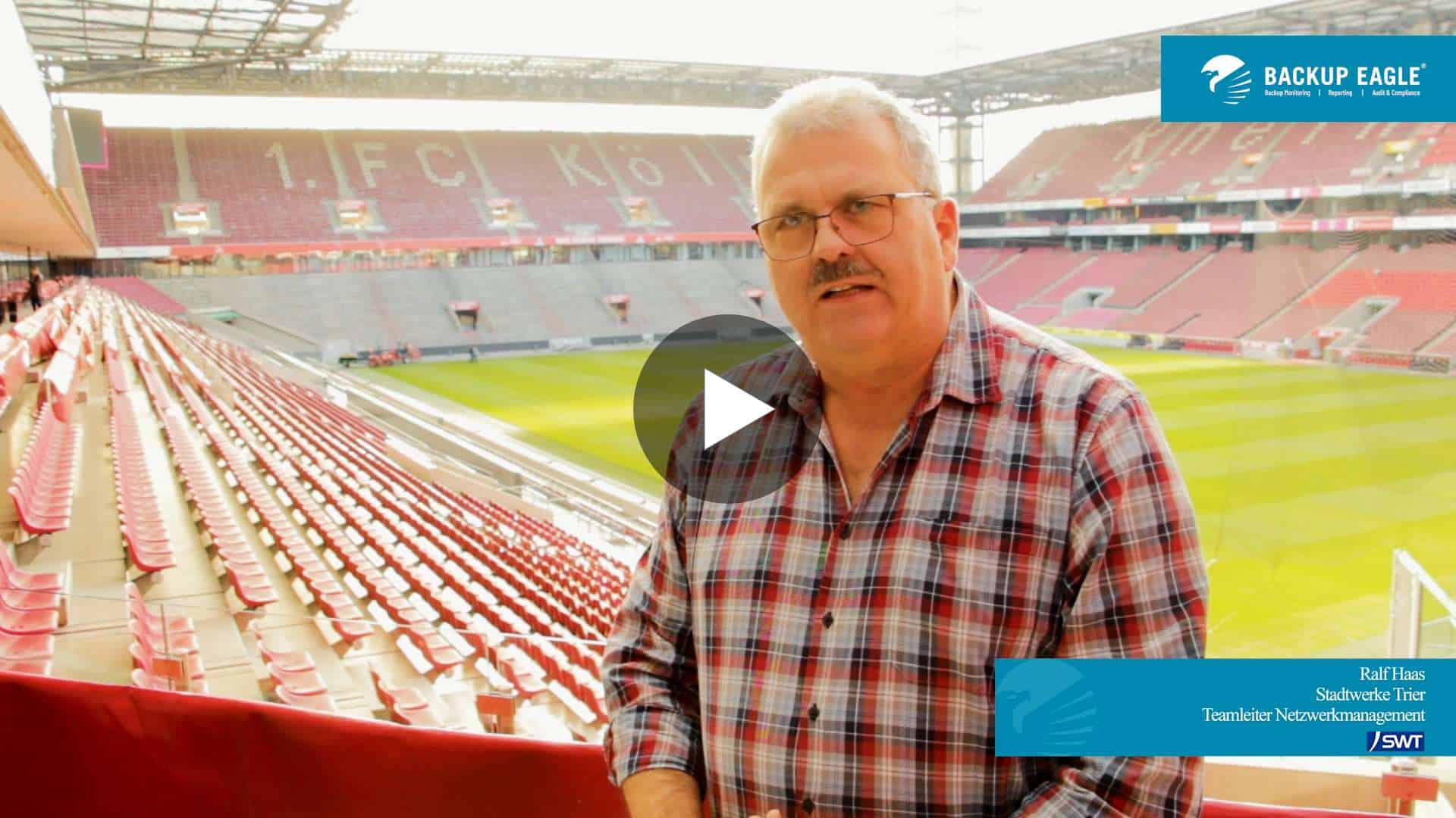 Thumbnail zur BACKUP EAGLE® Kundenstimme vom Referenz-Interview mit axians Ansprechpartner.